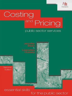 cover image of Costing and Pricing Public Sector Services